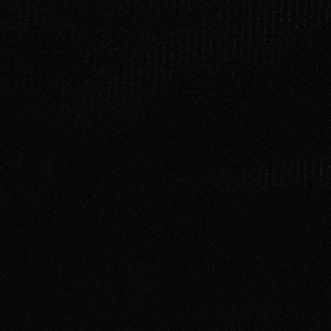 Brushed Polyester Stretch Knit Fabric, 275 gsm, 165 cm — Black