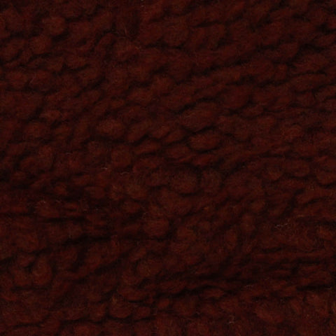 100% Polyester Sherpa Fleece Fabric, 267 gsm, 160 cm — Brown
