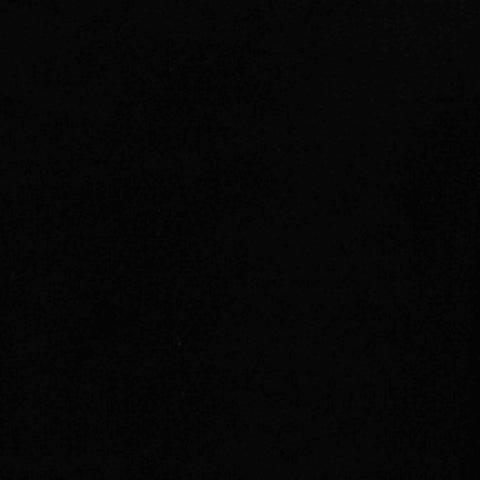 100% Polyester Faux Suede Fabric, 280 gsm, 150 cm — Black