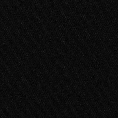 Nylon Polyester Stretch Interlock Knit Fabric, 210 gsm — Black
