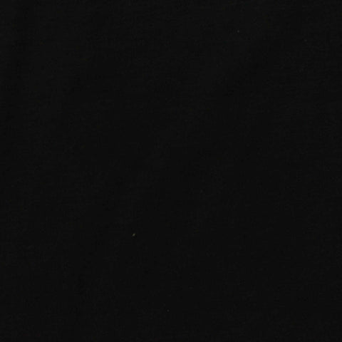 Cotton Polyester Piqué Knit Fabric, 200 gsm, 170 cm — Black