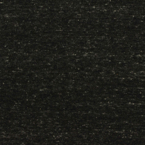 Dark Grey Marl Jersey Knit, Poly-Cotton, 175 gsm