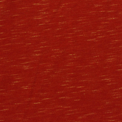 Cotton Polyester Stretch Jersey Knit Fabric, 160 gsm, 170 cm — Red