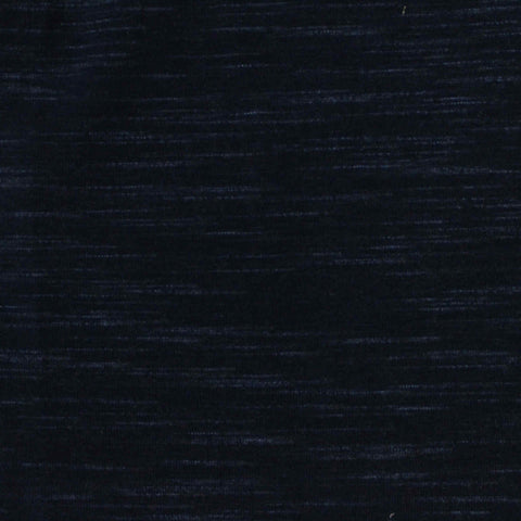 Cotton Polyester Stretch Jersey Knit Fabric, 160 gsm, 172 cm — Navy, ref EF-235884