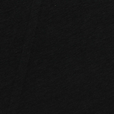 Jersey Knit Fabric, 160 gsm, 165 cm — Black