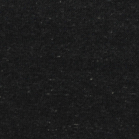 Dark Grey Marl Interlock Knit, Cotton-Poly, 287 gsm
