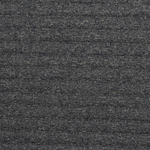 Dark Grey Marl Jacquard, Poly-Cotton, 312 gsm