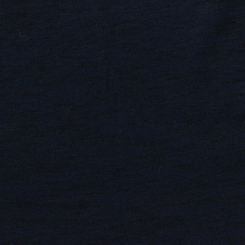 Dark Blue Marl Knit, Cotton-Poly, 160 gsm