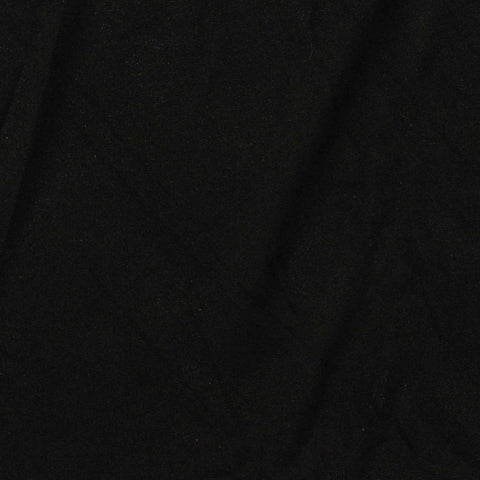 100% Polyester Knit Fabric, 90 gsm, 170 cm — Black, ref EF-236221
