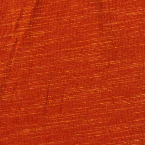 Cotton Polyester Stretch Jersey Knit Fabric, 160 gsm, 172 cm — Orange