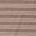 Striped Polyester Stretch Jersey Knit Fabric, 140 gsm, 157 cm — Brown