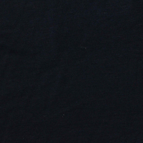 Polyester Cotton Jersey Knit Fabric, 140 gsm — Black, ref EF-236337