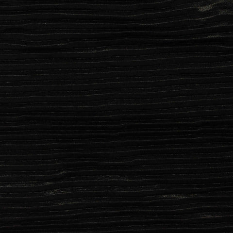 100% Polyester Jersey Knit Fabric, 111 gsm — Black
