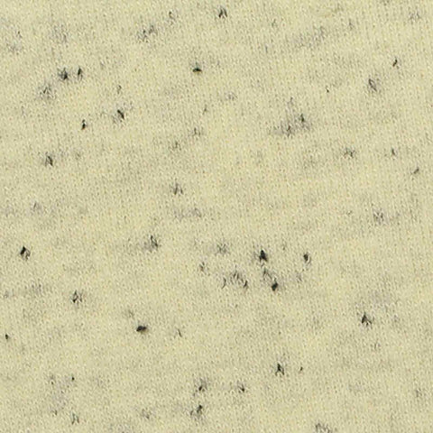 Light Yellow Marl French Terry, Cotton-Poly, 240 gsm