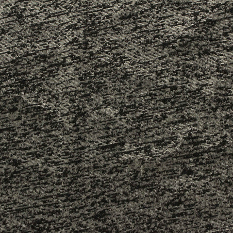 Black Marl Jersey Knit, Viscose-Poly, 172 gsm