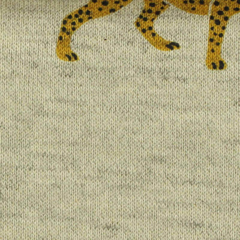 Black Cats French Terry, Poly-Cotton