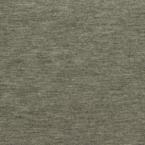 Heathered Grey Marl Jersey Knit, Poly-Cotton, 140 gsm