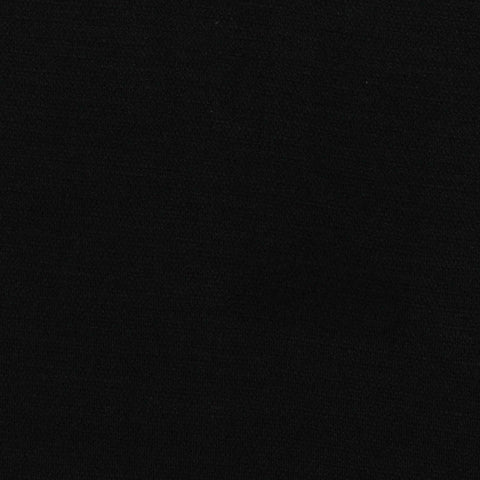 Plaid 100% Polyester Knit Fabric, 321 gsm, 170 cm — Black
