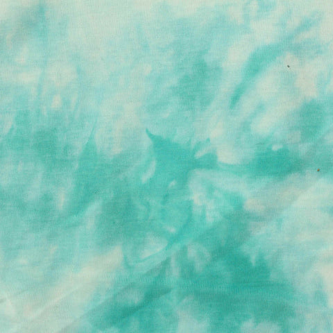 Teal Abstract Jersey Knit, Cotton, 170 gsm