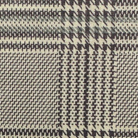 Light Beige Plaid Faux Suede, Polyester
