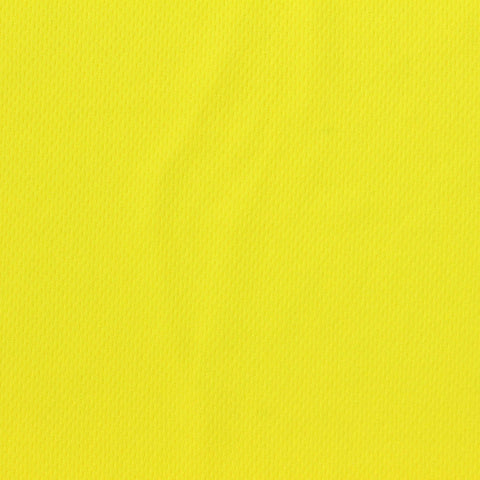 100% Polyester Birdseye Knit Fabric, 160 gsm, 175 cm — Yellow