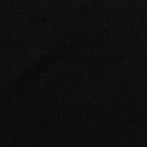 100% Polyester Birdseye Knit Fabric, 110 gsm, 160 cm — Black