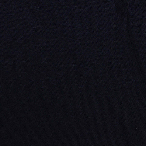 Modal Interlock Knit Fabric, 238 gsm, 155 cm — Navy