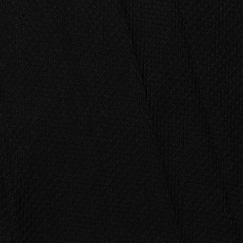 Jacquard 100% Polyester Knit Fabric, 200 gsm, 165 cm — Black