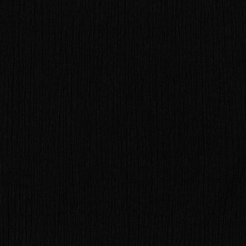 Polyester Stretch Warp Knit Fabric, 150 gsm, 135 cm — Black