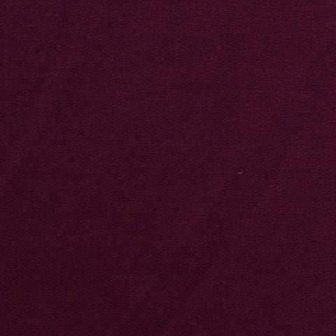 Polyester Viscose Stretch French Terry Fabric, 190 gsm, 145 cm — Purple