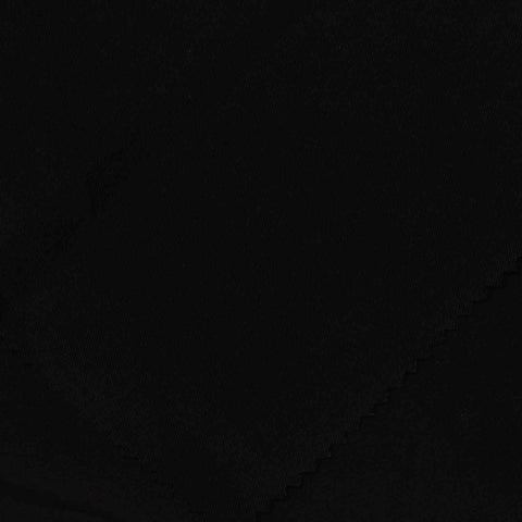100% Viscose Twill Fabric, 160 gsm, 145 cm — Black
