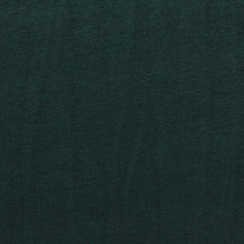 Polyester Viscose Stretch Rib Knit Fabric, 200 gsm, 160 cm — Green