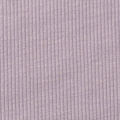 Viscose Stretch Rib Knit Fabric, 260 gsm, 130 cm — Purple