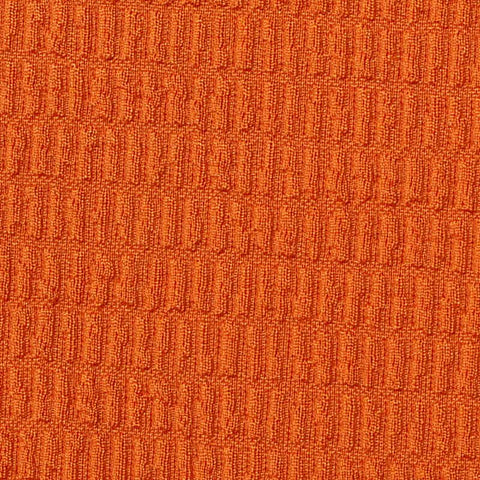 Jacquard Polyester Stretch Knit Fabric, 290 gsm, 170 cm — Orange