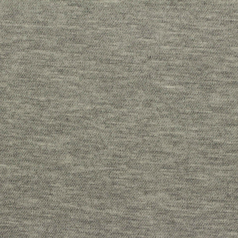 Polyester Viscose Piqué Knit Fabric, 180 gsm, 165 cm — Grey