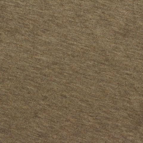 Polyester Viscose Stretch Rib Knit Fabric, 185 gsm, 158 cm — Khaki