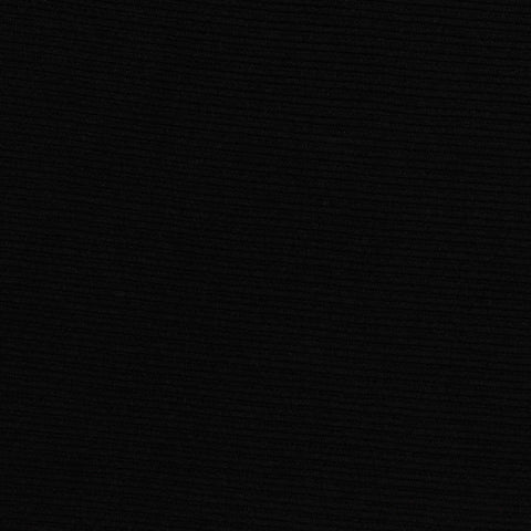 Polyester Stretch Knit Fabric, 260 gsm, 135 cm — Black, ref EF-238681
