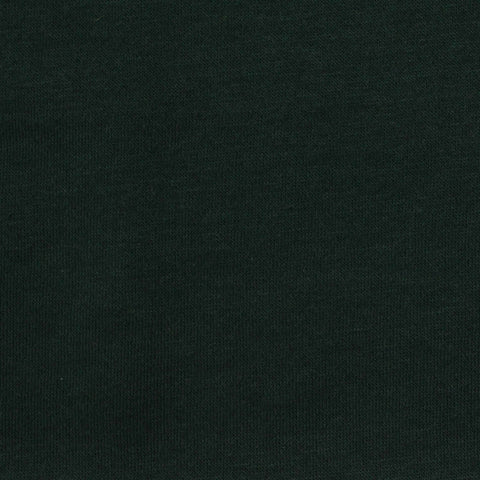 Brushed Cotton Polyester French Terry Fabric, 235 gsm, 170 cm — Green