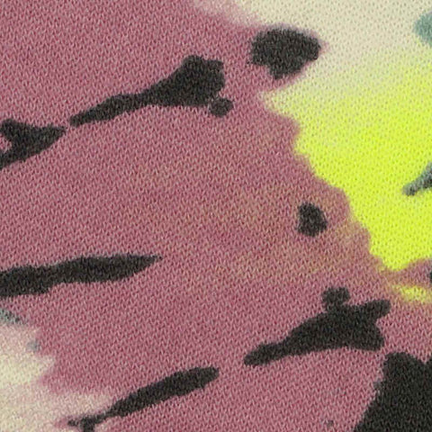Pink Abstract Jacquard, Polyester, 220 gsm