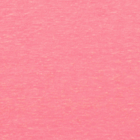 Pink Marl Jersey Knit, Poly-Cotton, 110 gsm