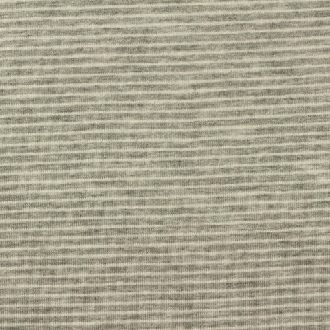 Dark Grey Stripe Jersey Knit, Viscose, 160 gsm