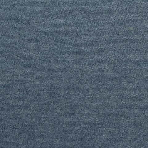 Blue Heathered-Marl Interlock Knit, Poly-Tencel Lyocell