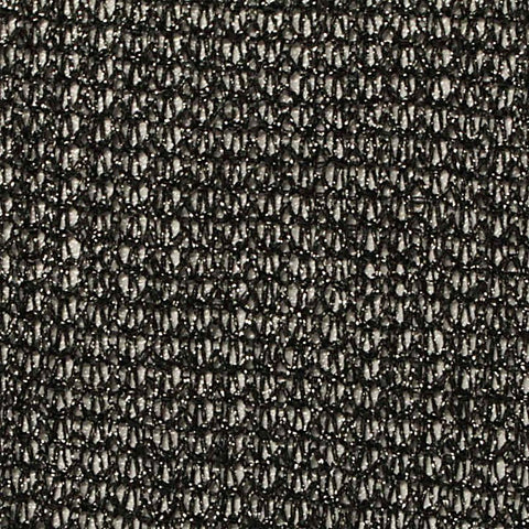Rib Knit Fabric, 190 gsm — Black