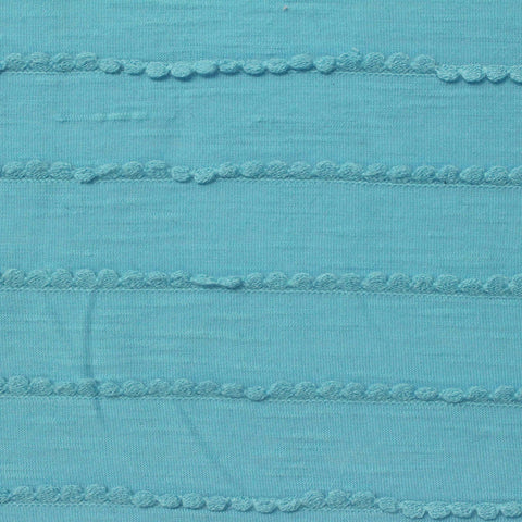 Blue Lines Jacquard, Poly-Viscose, 210 gsm