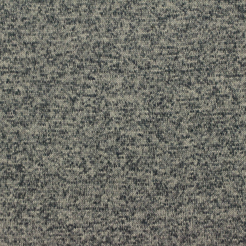 Dark Grey Marl Chunky Knit, Viscose-Poly, 210 gsm, 175 cm
