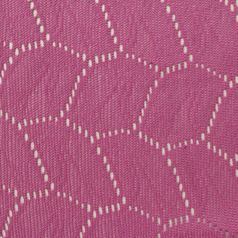 White Argyle Lace, Polyester