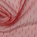 Red Dots Lace, Polyester