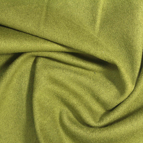 Polyester Stretch Faux Suede Fabric, 240 gsm, 150 cm — Green
