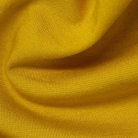 Viscose Nylon Ponte Knit Fabric, 225 gsm, 145 cm — Yellow