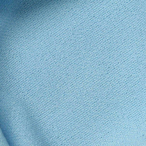 Polyester Stretch Linen-Look Fabric, 215 gsm, 160 cm — Blue